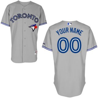 Toronto Blue Jays custom gray jersey
