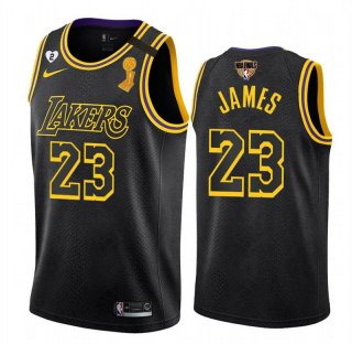 Lakers-23-Lebron-James-Black-Mamba-2-Heart-Gigi-Patch-2020-NBA-Finals-Champions-Nike-Swingman-Jersey