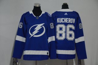 Lightning-86-Nikita-Kucherov-Blue-Women-Adidas-Jersey