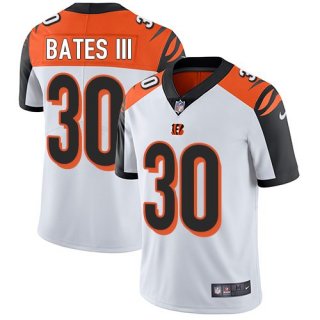Nike-Bengals-30-Jessie-Bates-III-White-Youth-Vapor-Untouchable-Limited-Jersey