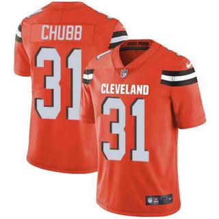 Nike-Browns-31-Nick-Chubb-Orange-Youth-Vapor-Untouchable-Limited-Jersey
