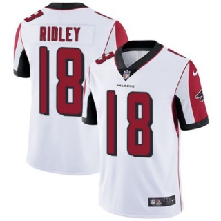 Men's Atlanta Falcons #18 Calvin Ridley White Vapor Untouchable Limited Stitched
