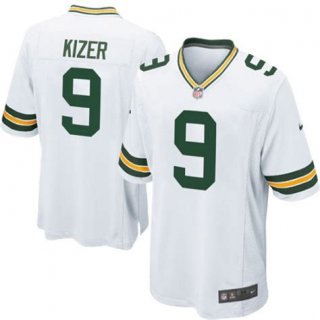 Green Bay Packers#9 kizeryouth white jersey