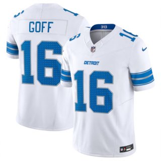 Detroit Lions #16 Jared Goff White 2024 F.U.S.E. Vapor Limited Football Stitched Jersey