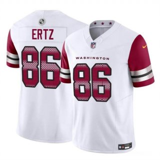 Washington Commanders #86 Zach Ertz White 2023 F.U.S.E. Vapor Limited Football