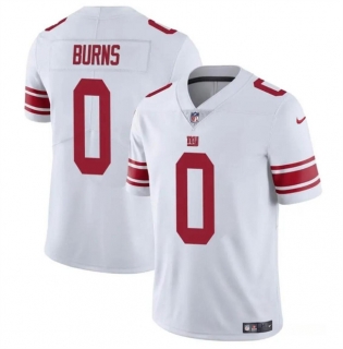 New York Giants #0 Brian Burns White Vapor Untouchable Limited Football Stitched Jersey