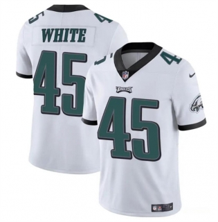 Philadelphia Eagles #45 Devin White White Vapor Untouchable Limited Football
