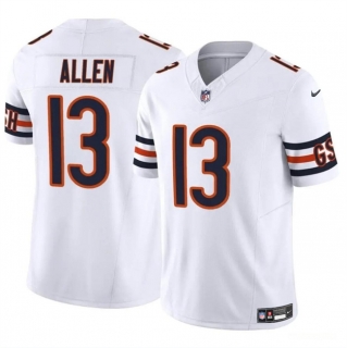 Chicago Bears #13 Keenan Allen White 2023 F.U.S.E. Vapor Football Stitched
